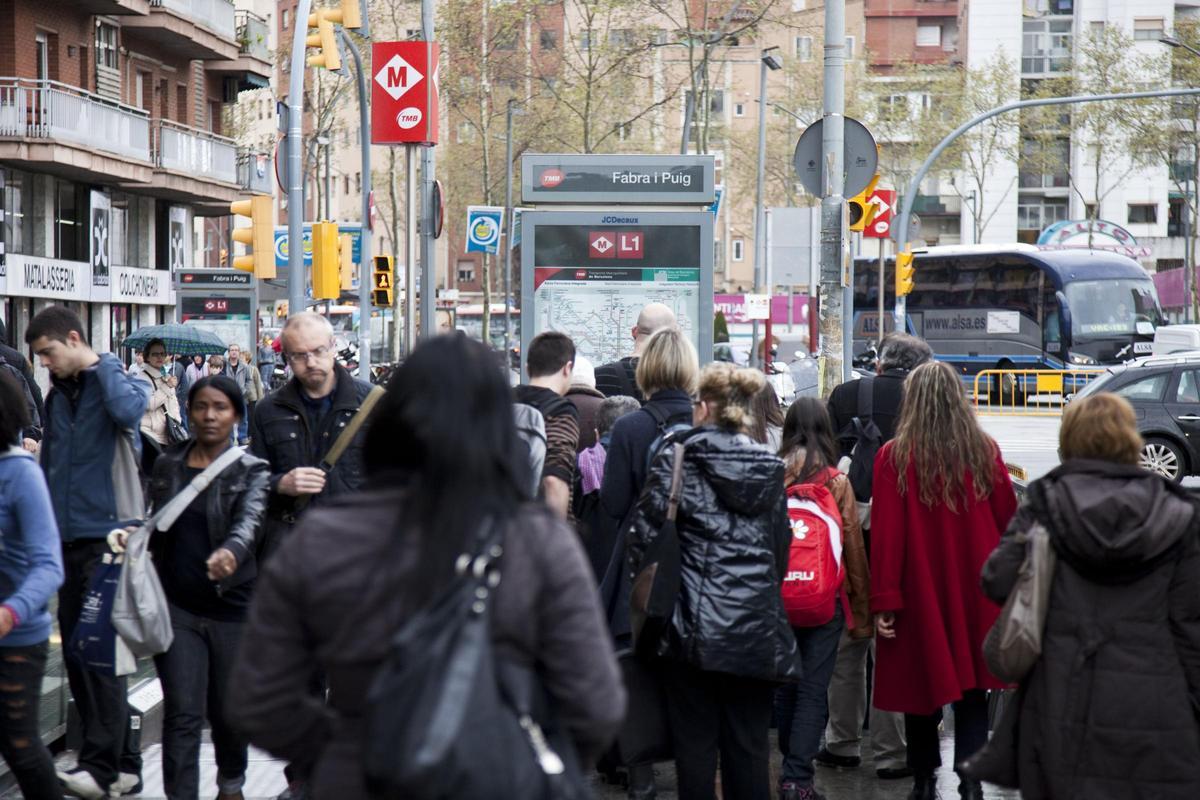 Crisis de Rodalies desplaza a 729.000 viajeros al metro de Barcelona