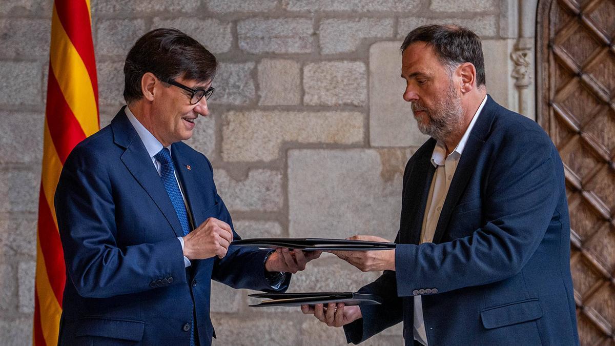 Illa presidente de la Generalitat 2024 tras pacto PSC‑ERC‑Comuns