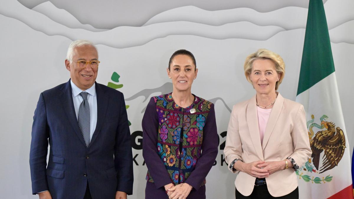 UE y México firman modernización del acuerdo comercial en su primera cumbre en diez años