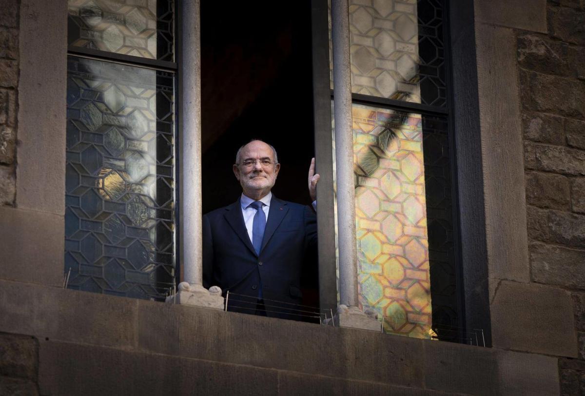 Foto del presidente Salvador Illa en su visita a Estados Unidos