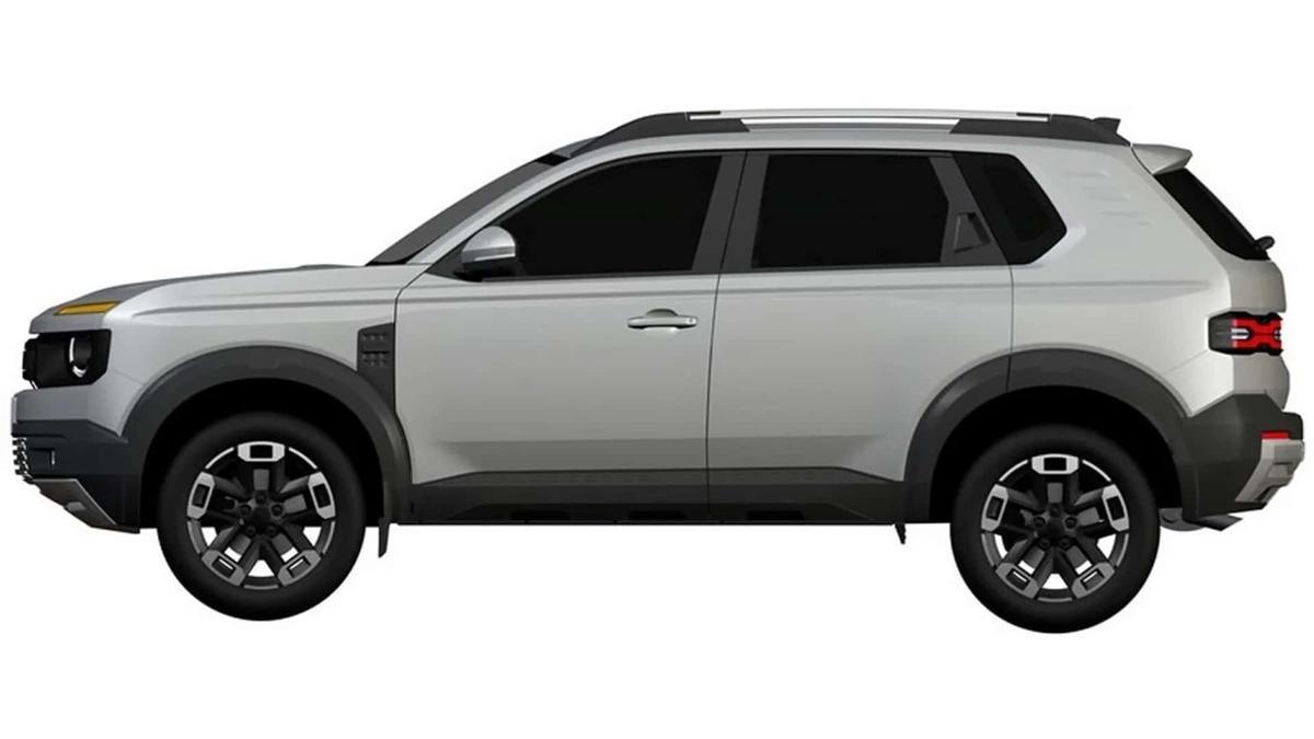 Detalle del diseño del nuevo Lada Niva T‑134, con influencias del Dacia Duster
