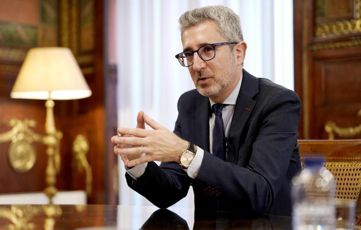 Arcadi España rechaza adelanto electoral tras la imputación de Zapatero