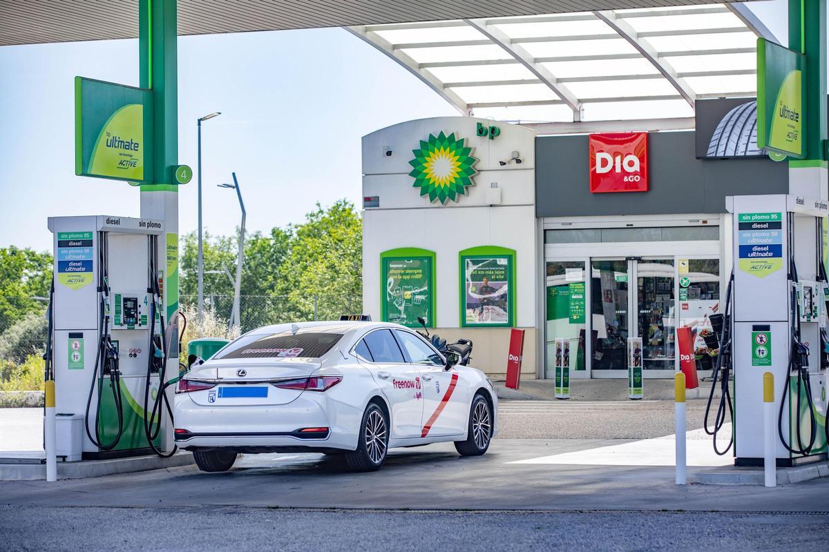 Tarjeta de descuento de BP para taxistas