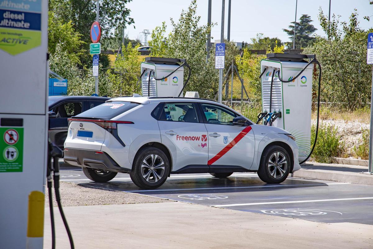 Mapa de puntos de carga eléctrica en España