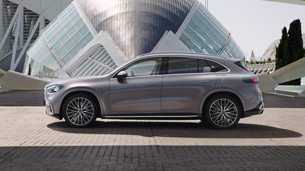 Mercedes GLC eléctrico en la presentación oficial en Stuttgart