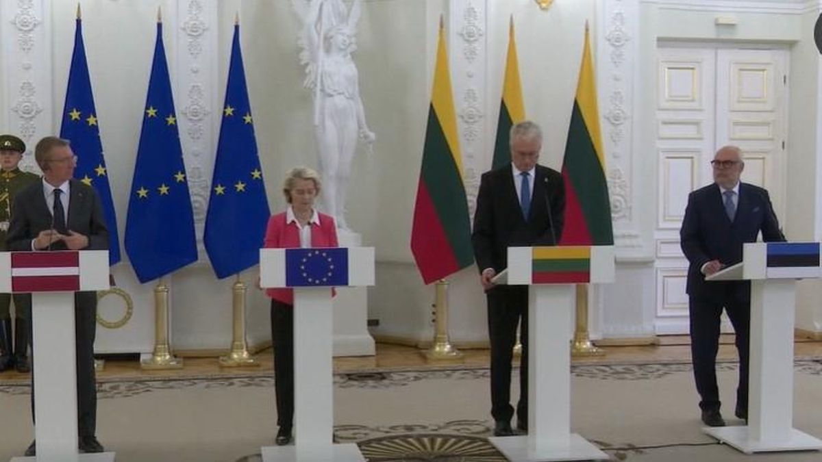 Baltic security: Von der Leyen denuncia vulnerabilidades y anuncia 13.500 millones para defensa báltica