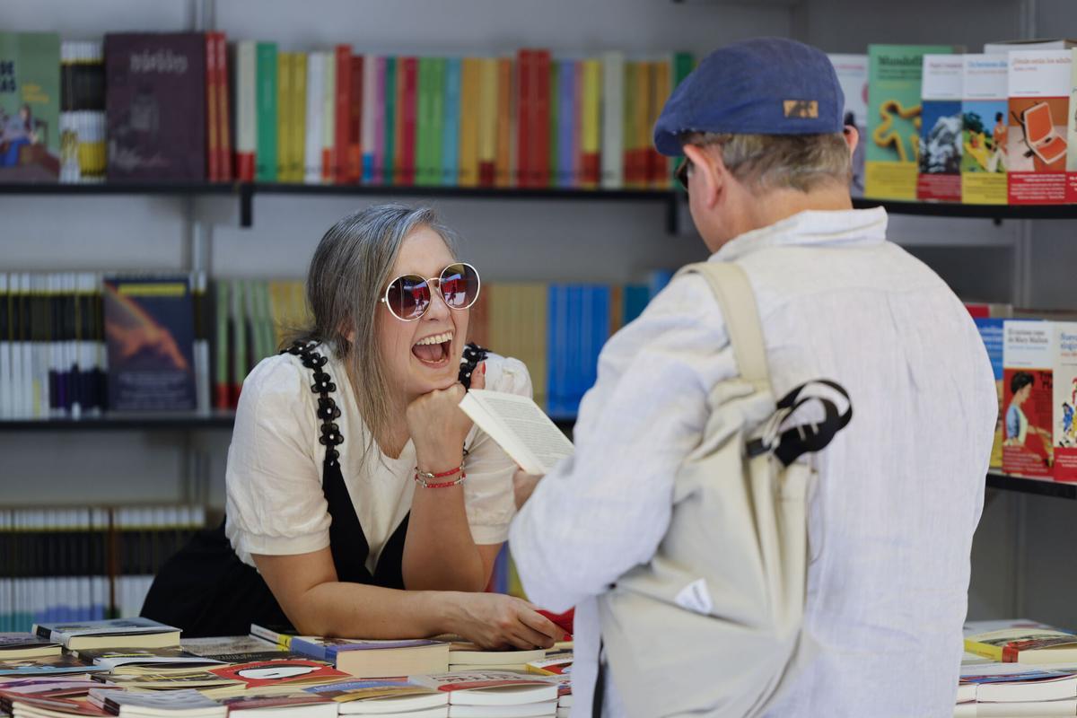 Escenario de humor de la Feria del Libro con Rodrigo Cortés, Ignatius Farray y Eva Hache