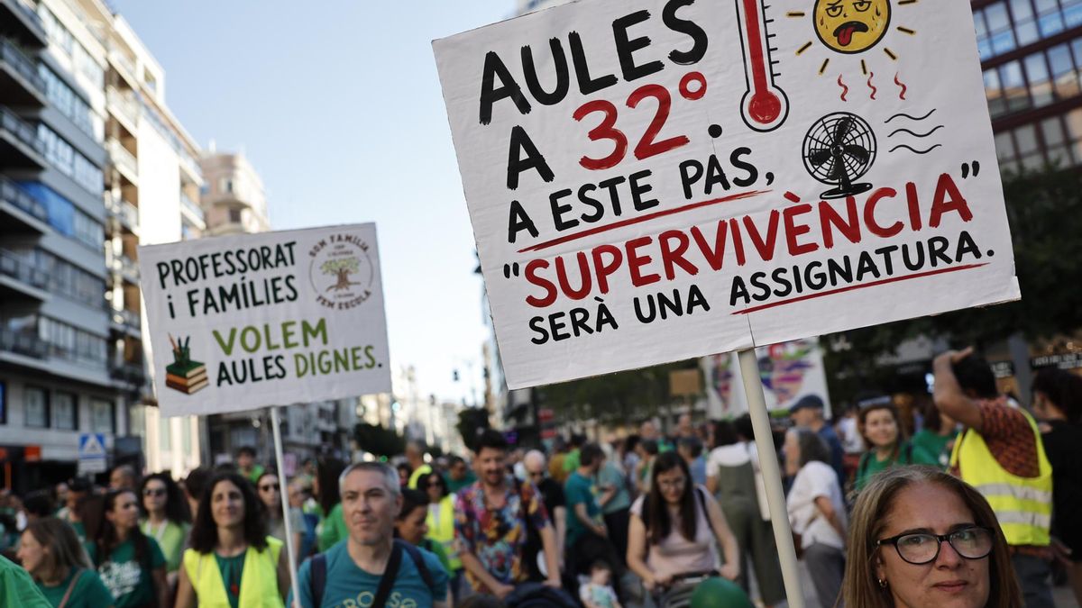 Escuelas sin aire acondicionado: la ola de calor obliga a cerrar aulas en toda España