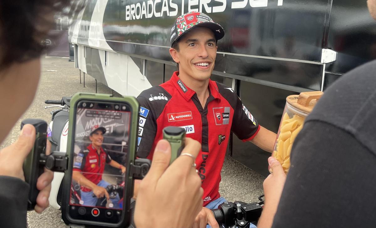 Marc Márquez en el GP de Mugello, 2026