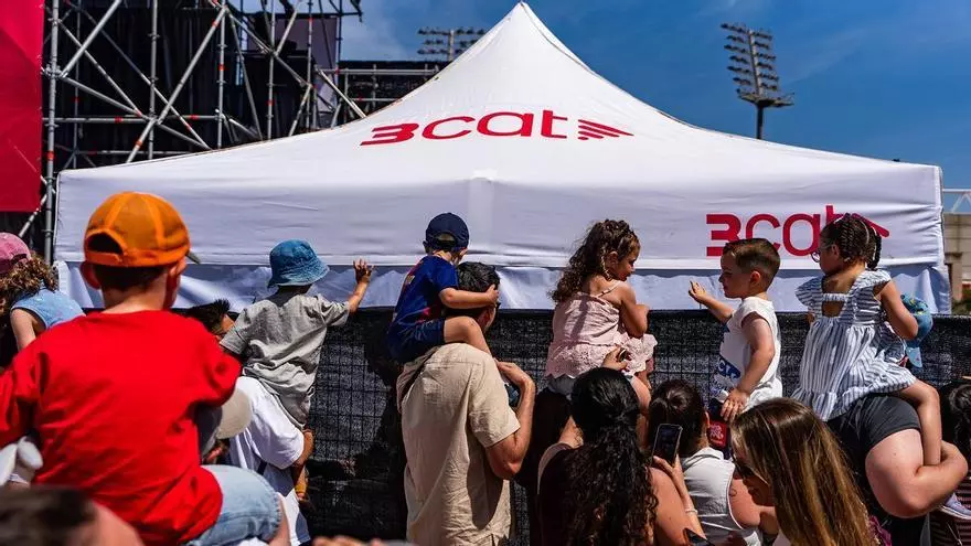 Gemma Martínez en el acto de posesión, capturada por Ferran Nadeu
