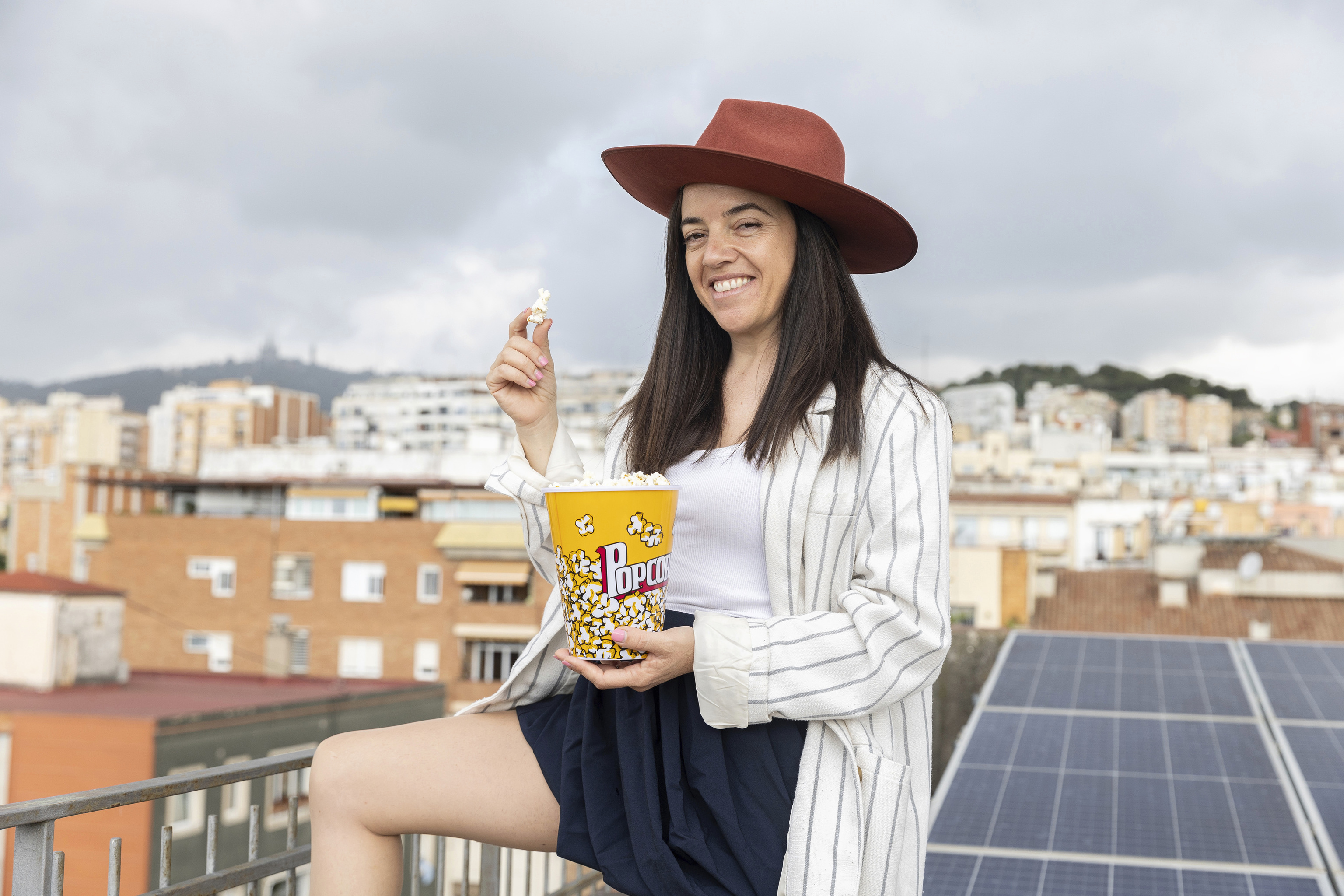 Escena del coworking en Gràcia descrita en la novela