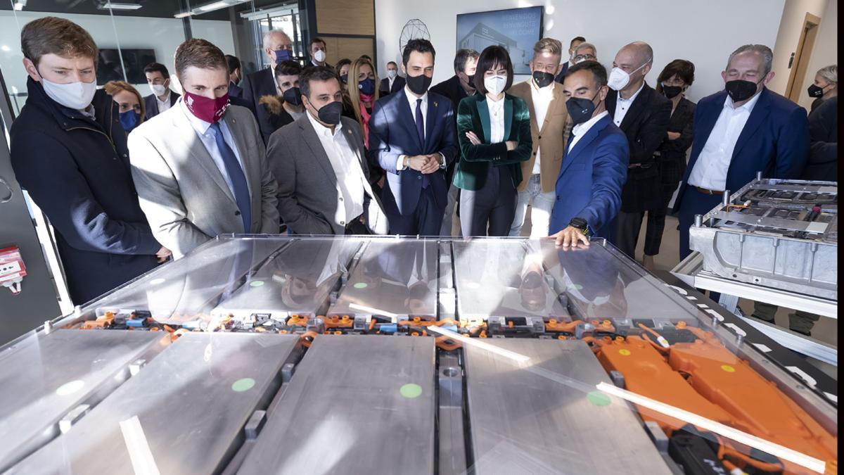 Línea de montaje de Cupra Raval y VW ID.Polo en la fábrica de Martorell