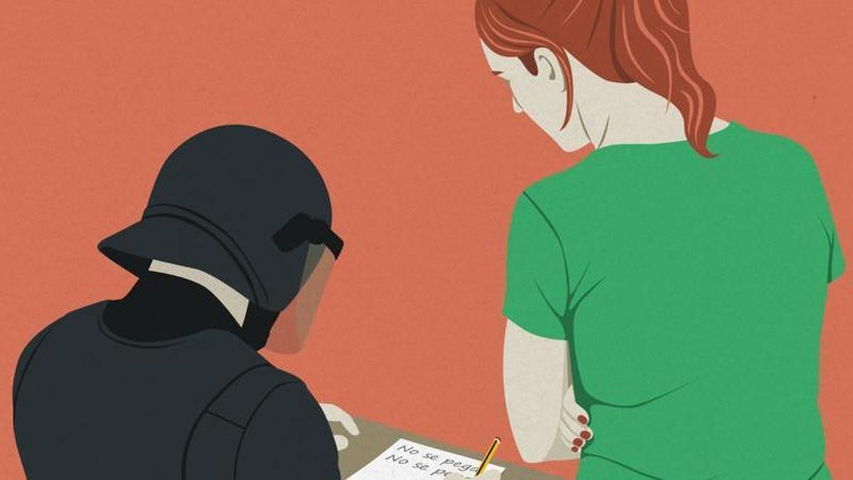 Agresión policial Valencia: agente agrede a profesora jubilada de 68 años
