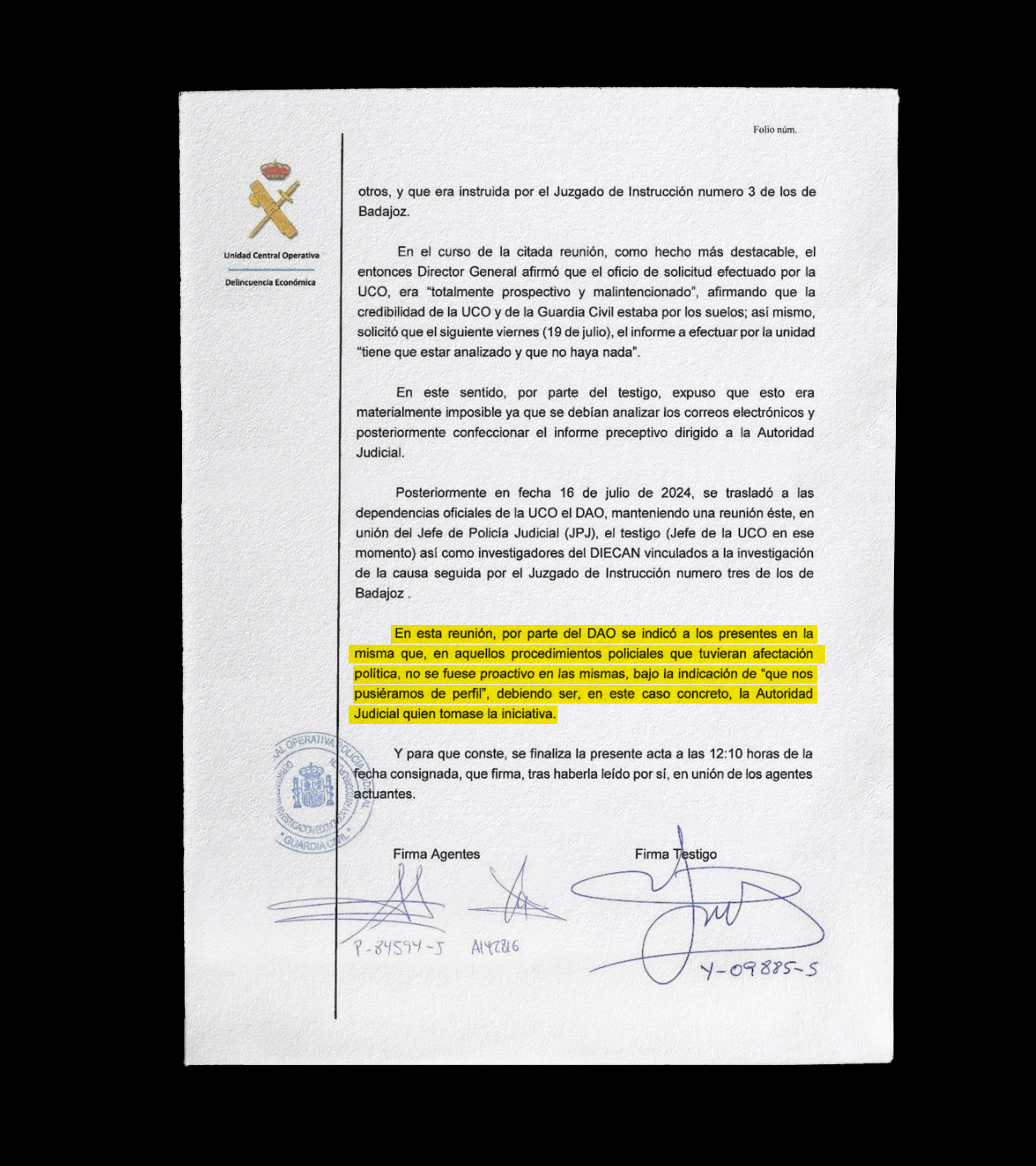 Caso Cloacas: la Guardia Civil abre investigaciones contra la UCO bajo presión política
