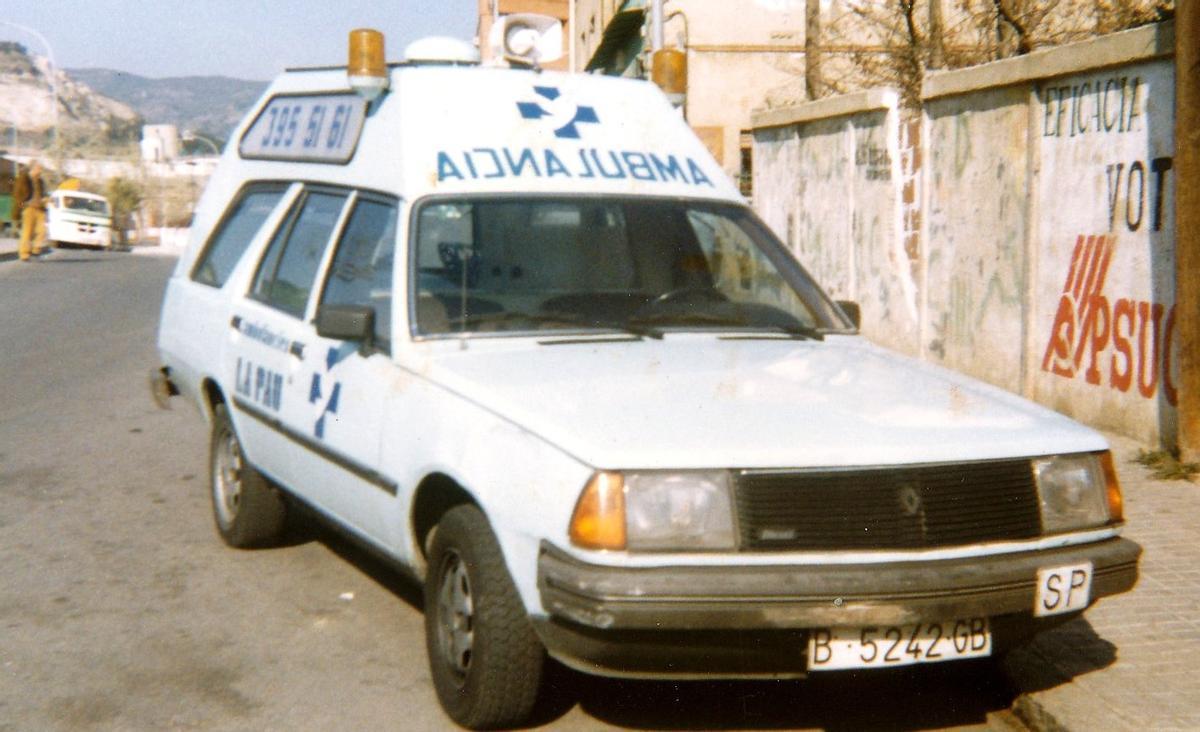 Ambulancia de Grup La Pau en Badalona