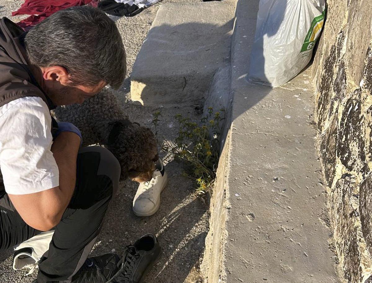 Imagen de la vivienda intervenida por la Guardia Civil en Fortuna, Murcia