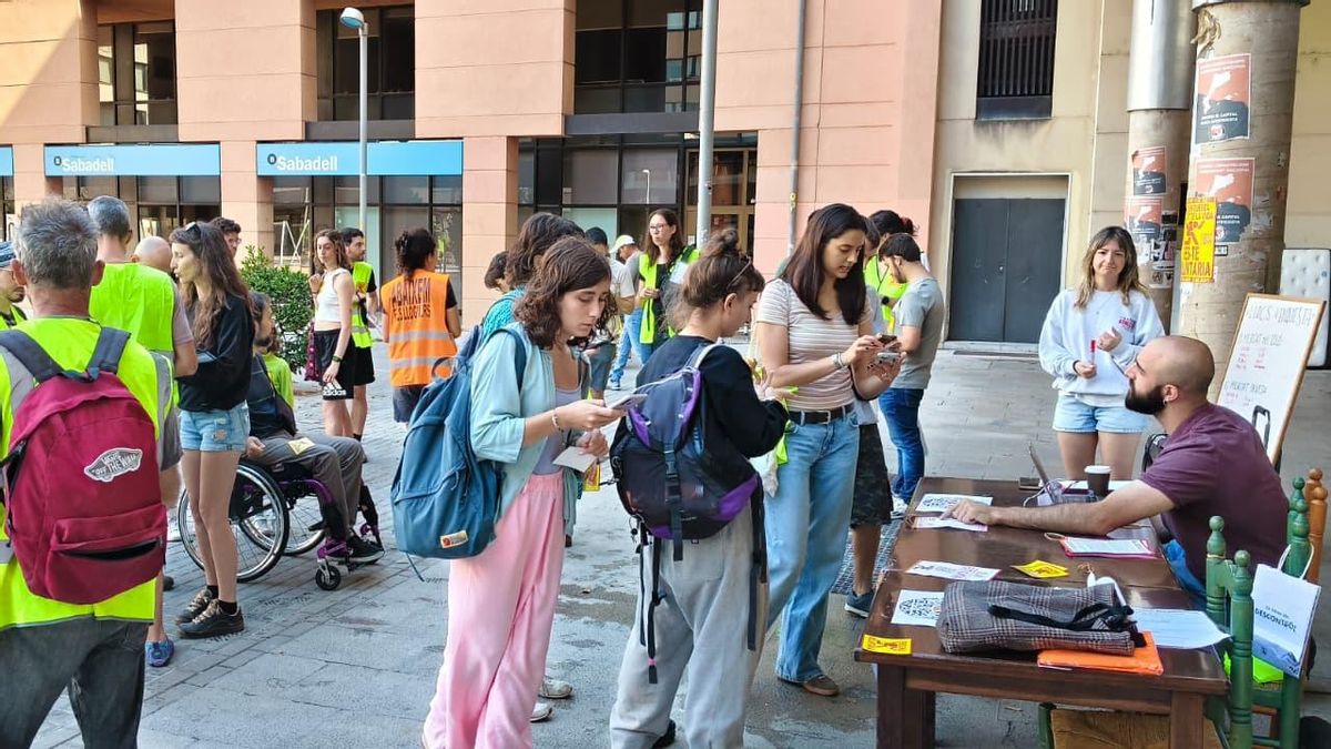 Macroencuesta del Sindicat de Llogateres moviliza a 1.800 voluntarios para medir apoyo a una huelga general en Catalunya