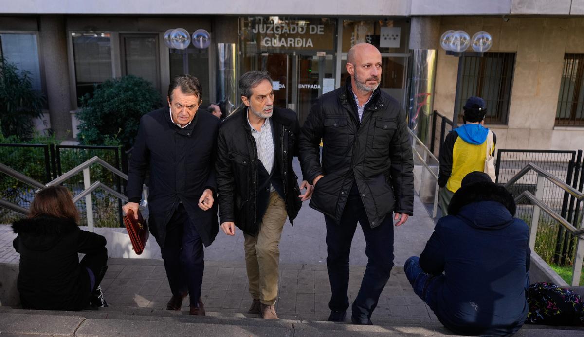 Fiscal Elena Lorente en el juzgado
