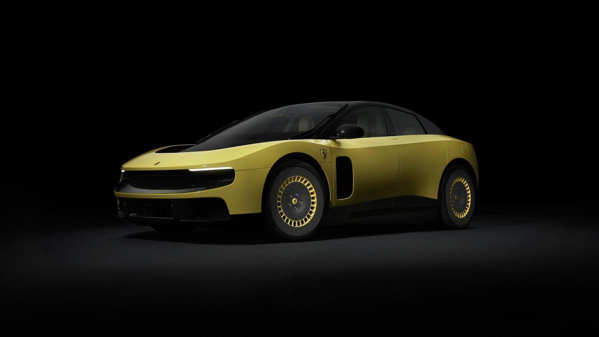 Ferrari lanza el Luce, su primer coche 100 % eléctrico, y revoluciona con una carrocería de vidrio