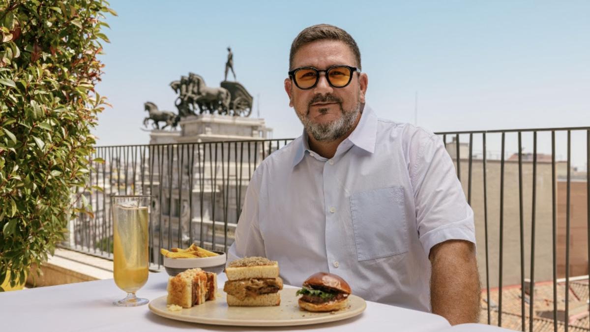 Singular de Hundred Burgers, hamburguesa gallega con queso Camembert