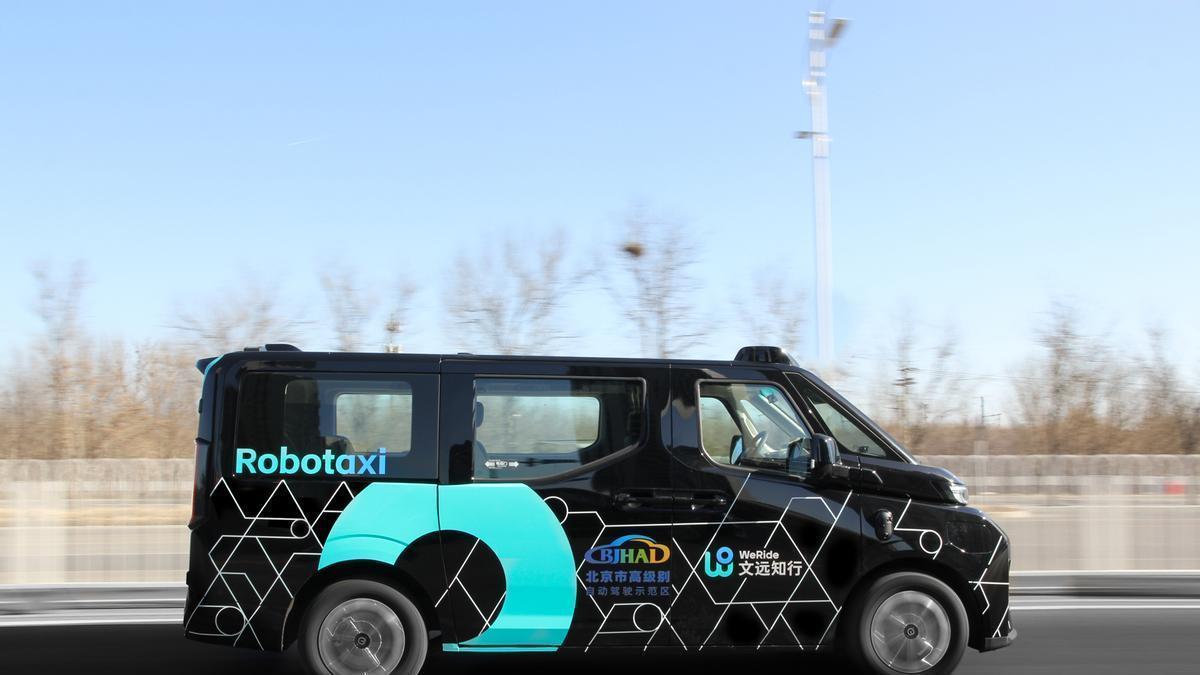 Robotaxi WeRide GXR llega a Madrid antes de fin de 2024
