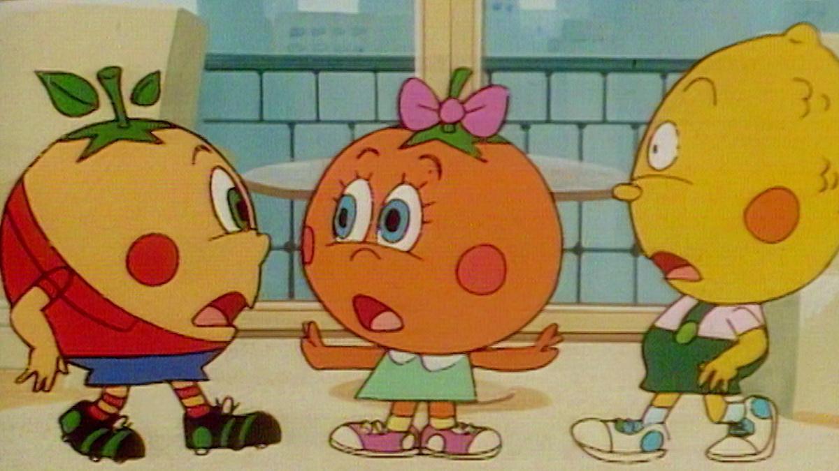 Imagen promocional de la serie Naranjito en VinTV