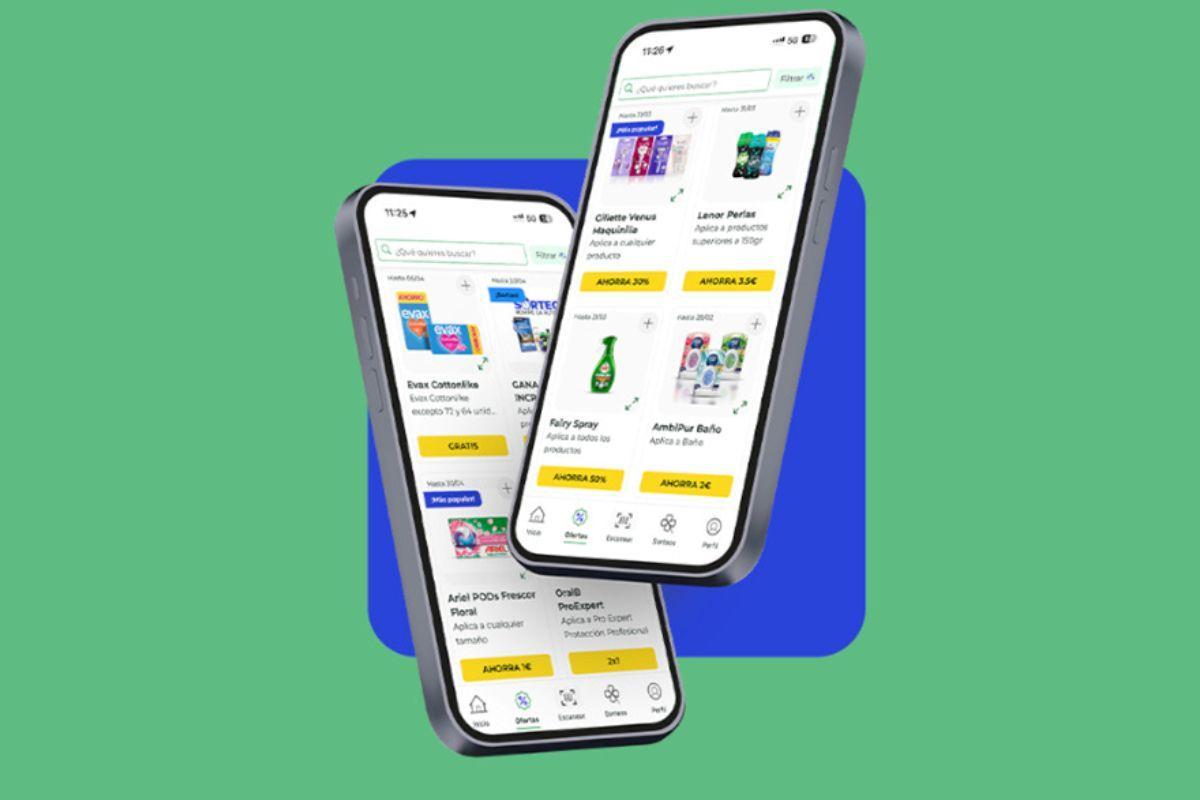 Pantalla de la app La Cuponera mostrando el saldo de cashback