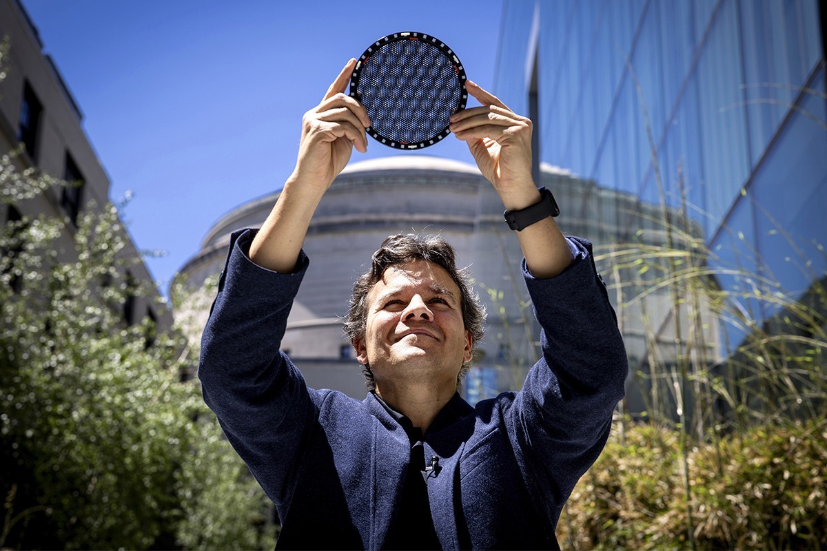 Pablo Jarillo‑Herrero recibiendo el Premio Kavli en Oslo