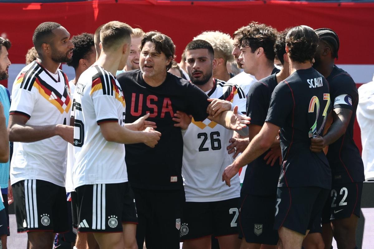 Mauricio Pochettino separa a los jugadores de Alemania y EE. UU tras el amistoso en Los Ángeles