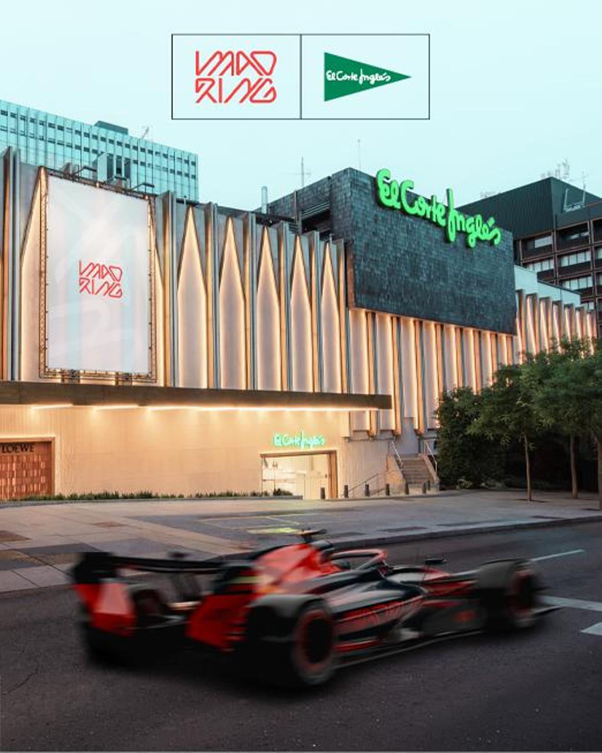 Fan Zone del Corte Inglés en Nuevos Ministerios