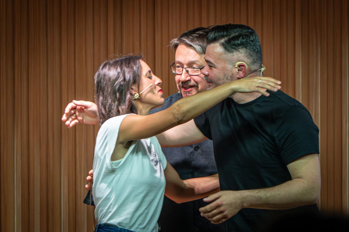 Reunión entre representantes de Los Comuns y el equipo de Gabriel Rufián en Madrid