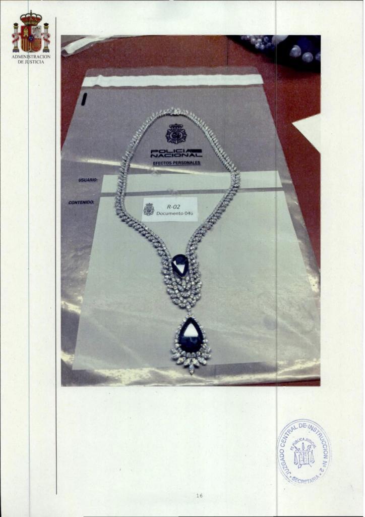 Joyas Zapatero: la tasación de Ansorena revela un collar de **278.000 euros** como la pieza más cara