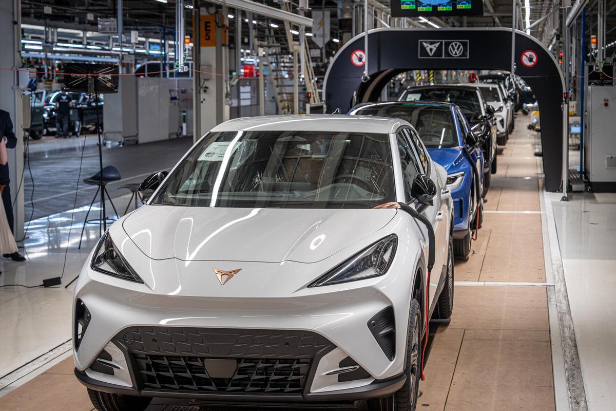 Planta de Seat en Martorell con vehículos eléctricos