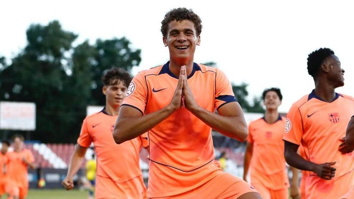 Hamza Abdelkarim con el dorsal 9 de Egipto listo para debutar contra Bélgica en el Mundial 2026