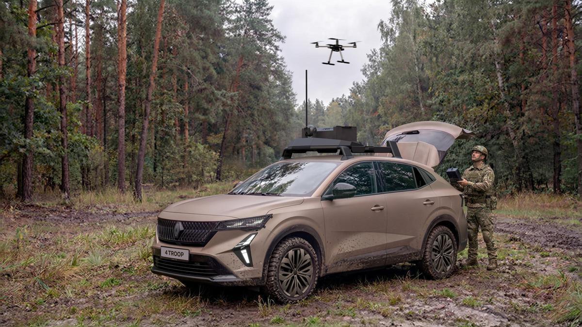 Renault y Thales lanzan el 4 Troop, el nuevo vehículo táctico que une automoción y defensa