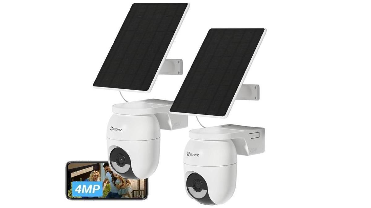 Ezviz rebaja un 40 % la cámara solar CB8 Lite en Prime Day