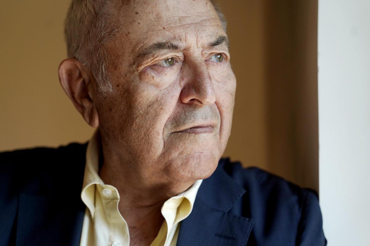 Fotografía de José Antonio Marina en la presentación de su ensayo "La vacuna contra las adicciones" en Madrid
