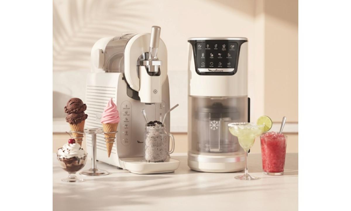Heladera Moulinex Dolci y Freezi en una cocina moderna