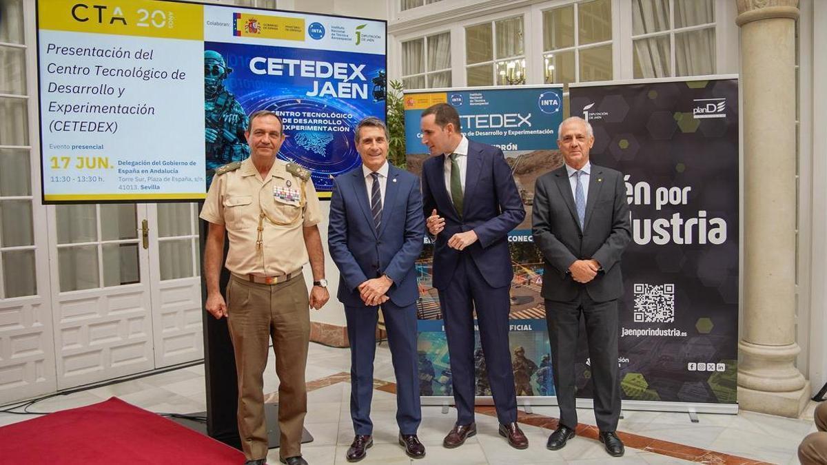 CETEDEX Jaén recibe 220 M€ e inaugura dos instalaciones para impulsar la defensa y la IA