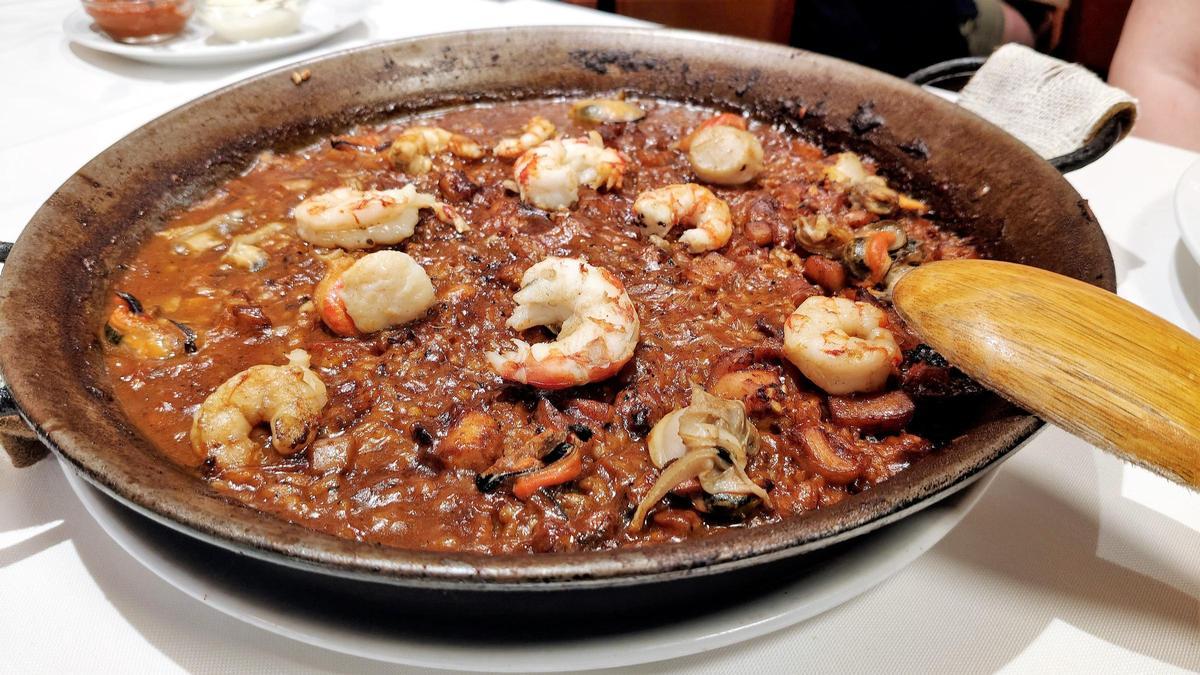 Arroz del senyoret en Els Ocellets, Barcelona